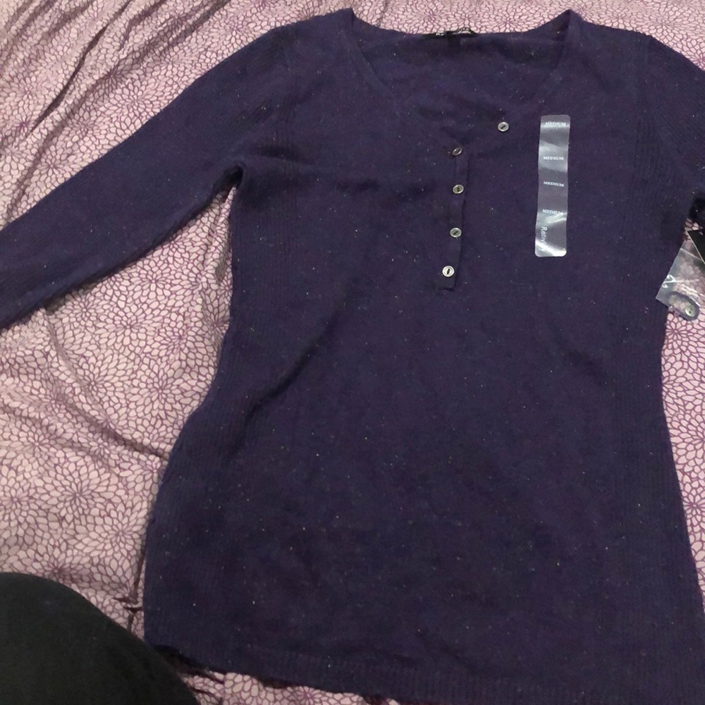 Half Button sweater